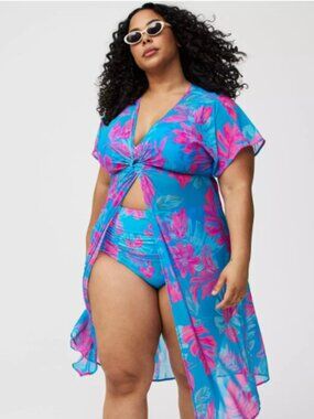 Mesh O-Ring Swim Cover-Up Size 5